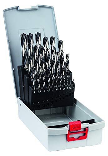 Bosch Metallspiralbohrer HSS-Set PointTeQ DIN 338 25-teilige ProBox