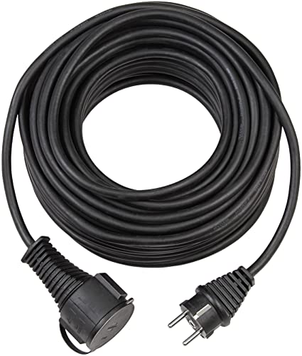Brennenstuhl Qualitäts-Gummikabel IP44 5m schwarz