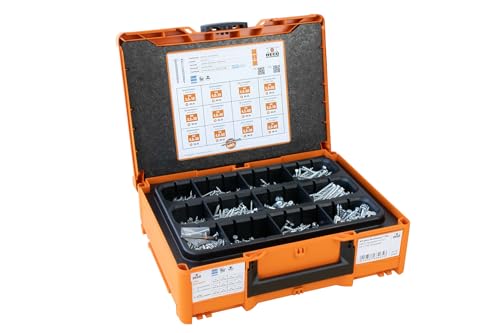 HECO-TOPIX-plus Sortimentskoffer 1760, HECO-Systainer3 M137 mit 1.760 Schrauben