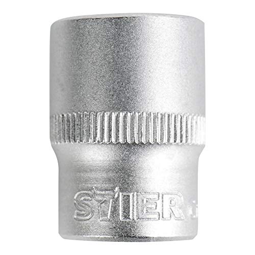 STIER Sechskant-Steckschlüsseleinsatz Antrieb 1/4" 3/8" 1/2" mit SW 4 bis 32 mm