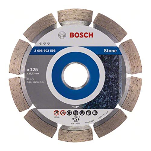 Bosch Diamanttrennscheibe Standard for Stone 125 x 22,23 x 1,6 x 10 mm