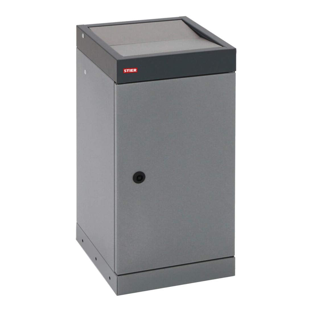 STIER recycling bin Premium 30l with swing lid