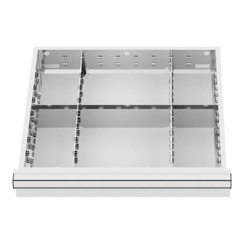 STIER drawer divider metal divider BLH 75 mm internal dimensions 500x450 mm 6