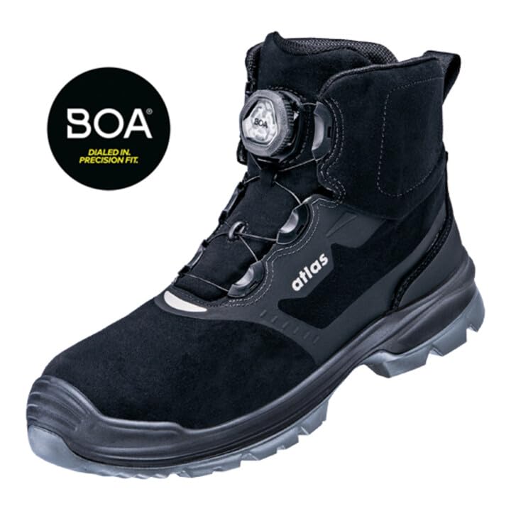 Atlas knöchelhoher Sicherheitsschuh FLASH 6905 XP BOA ESD S3, Weite 10 Größe 42