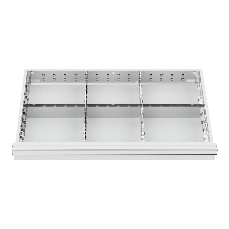STIER drawer divider metal divider BLH 75 mm internal dimensions 800x450 mm 6