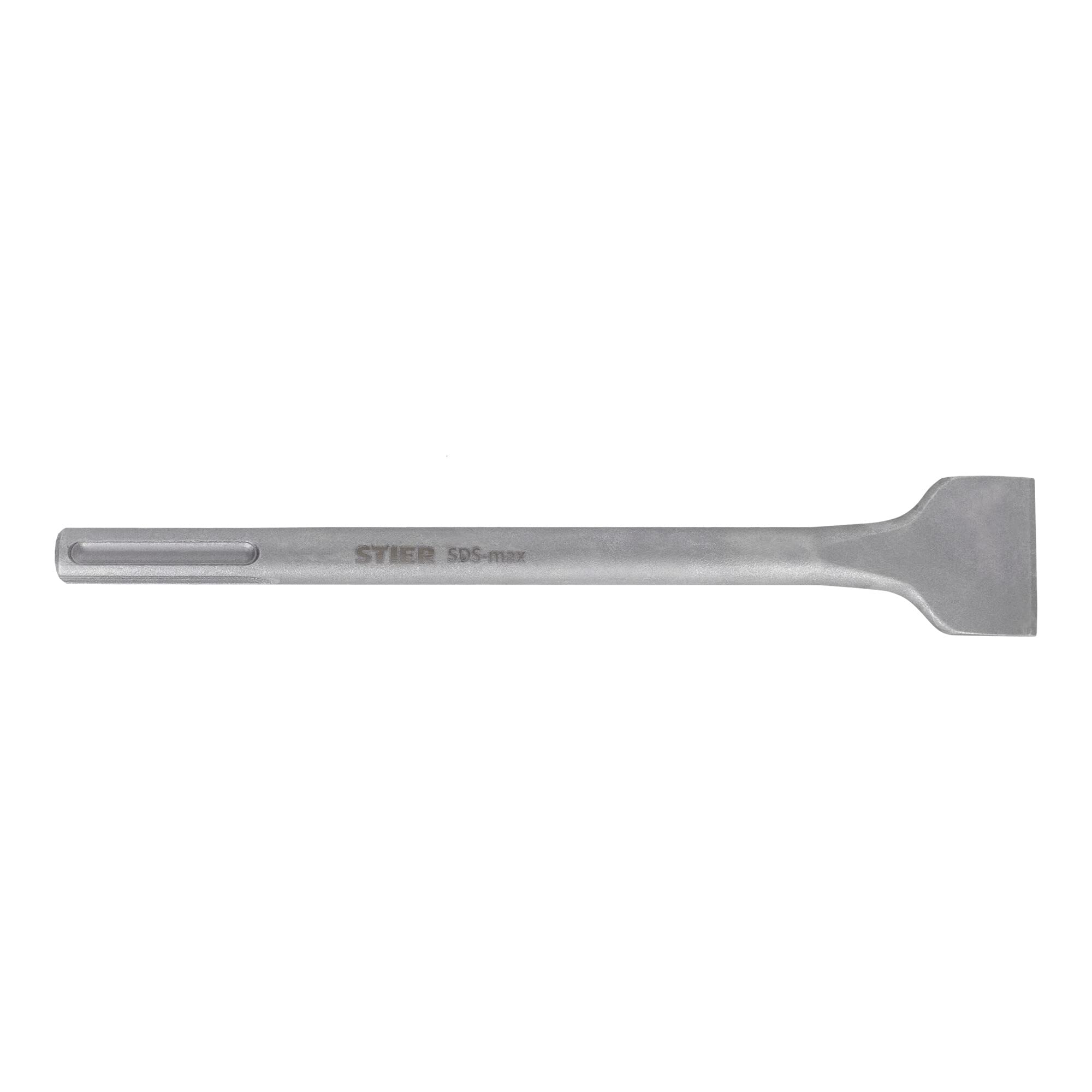 STIER SDS-max tile chisel, wide chisel 300 x 50 mm