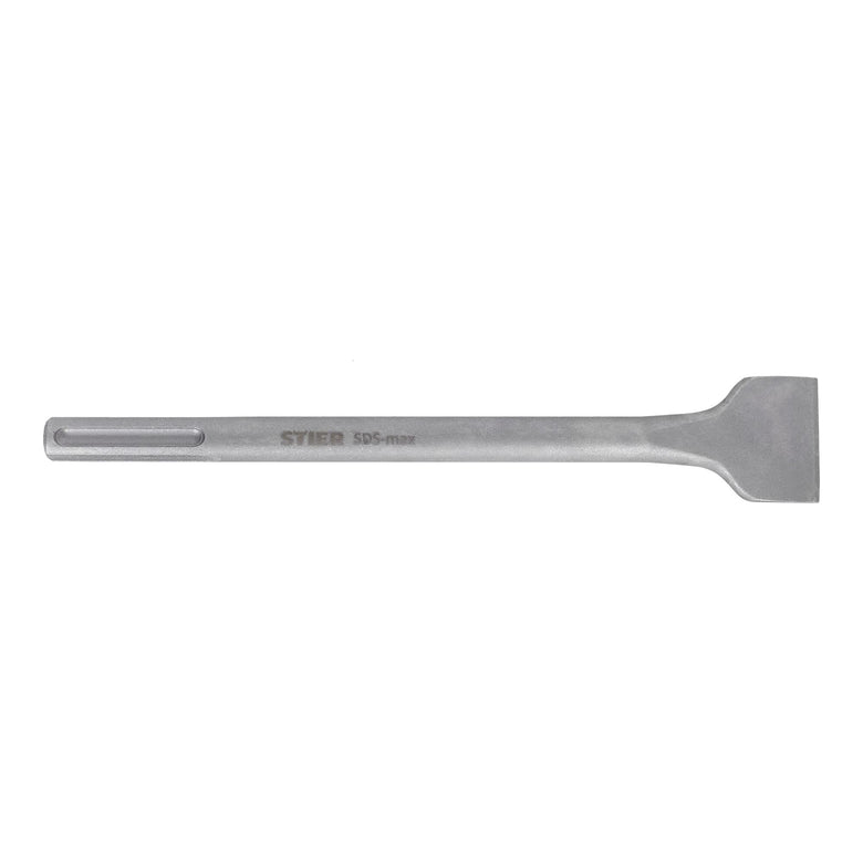 STIER SDS-max tile chisel, wide chisel 300 x 50 mm