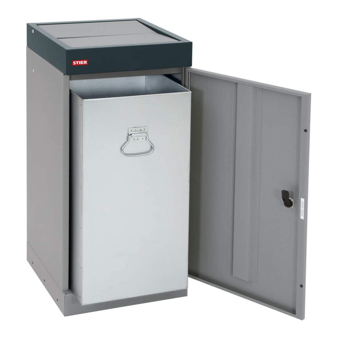 STIER recycling bin Premium 30l with swing lid