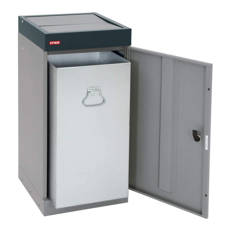 STIER recycling bin Premium 30l with swing lid