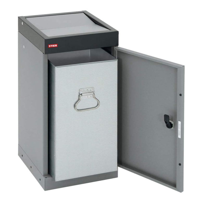 STIER recycling bin Premium 30l with swing lid