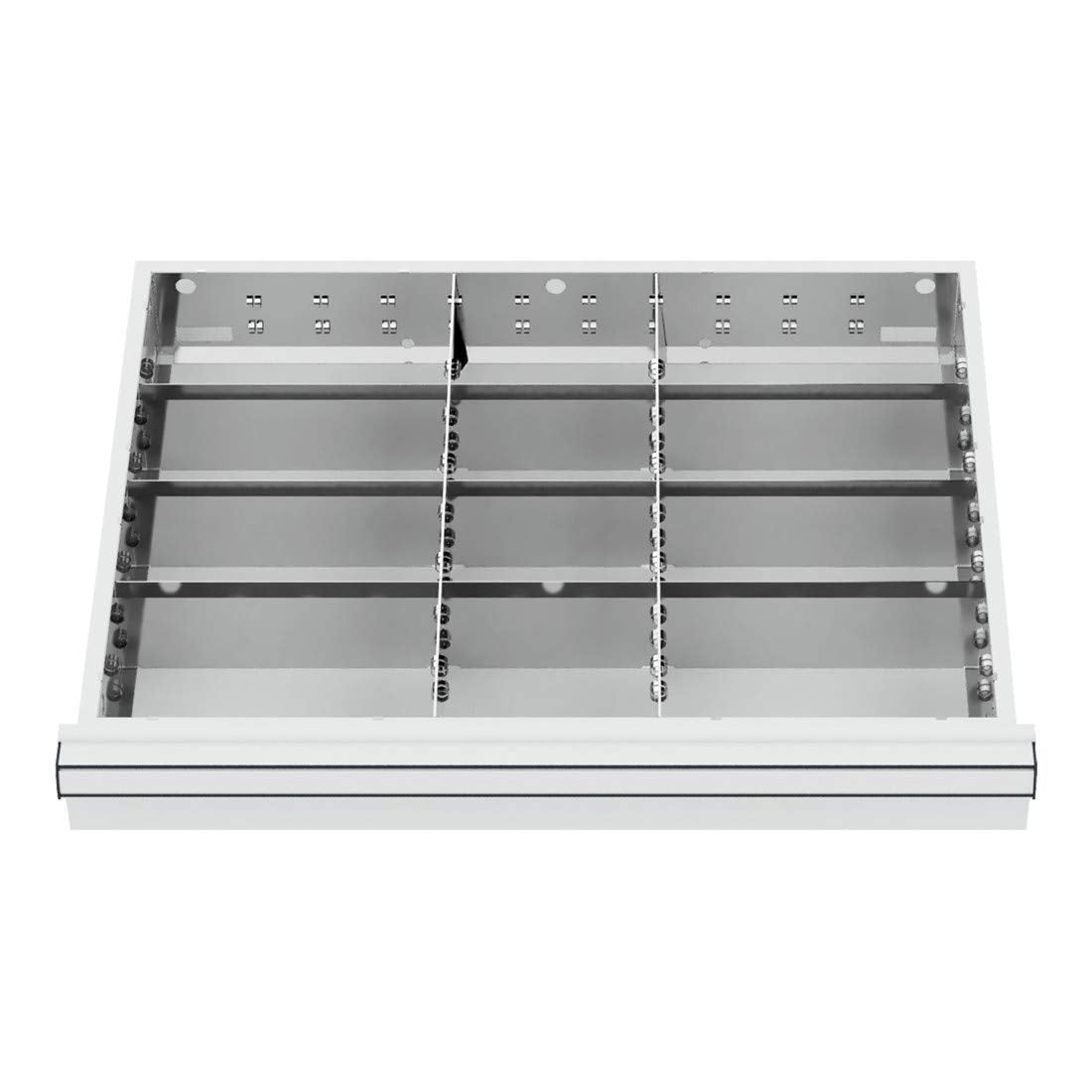 STIER drawer divider metal divider BLH 75 mm internal dimensions 600x450 mm 12