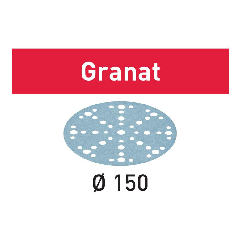 Festool Schleifmittel Granat D150 P150 GR/50 50 Stk