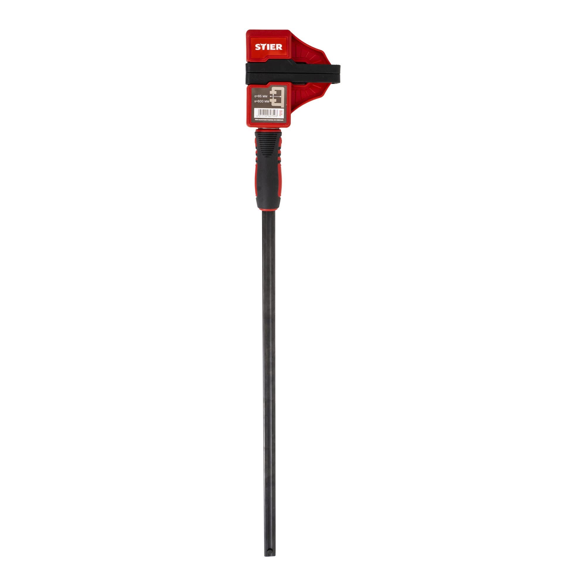 STIER compact clamp ideal for working in confined spaces 600 mm clamping width 60 mm