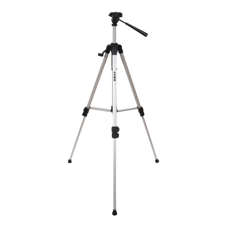 STIER Tripod 160 construction tripod made of aluminum tilt function crank tripod