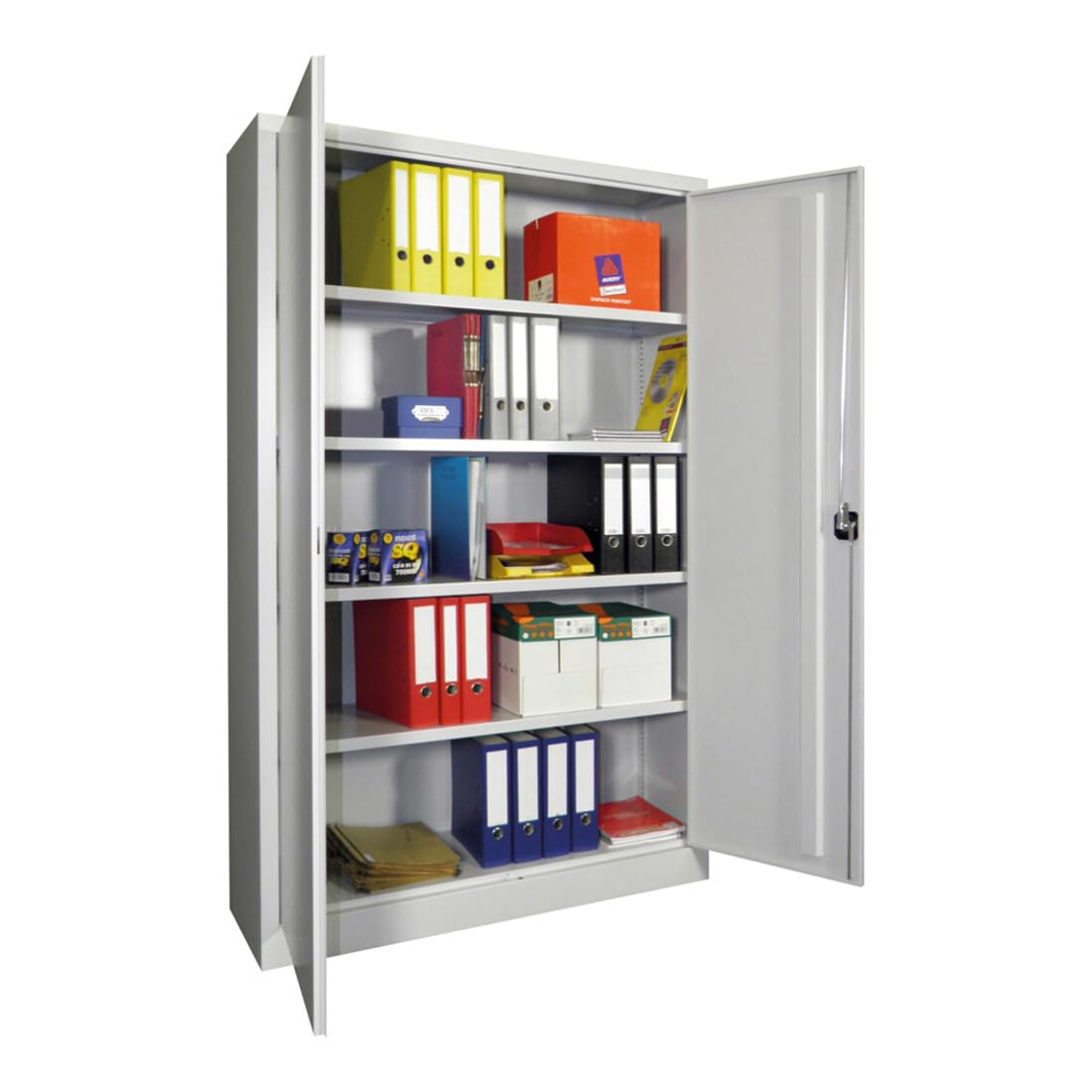 STIER Universalschrank Premium mit 4 verz. Einlegeböden 1950x1200x400mm