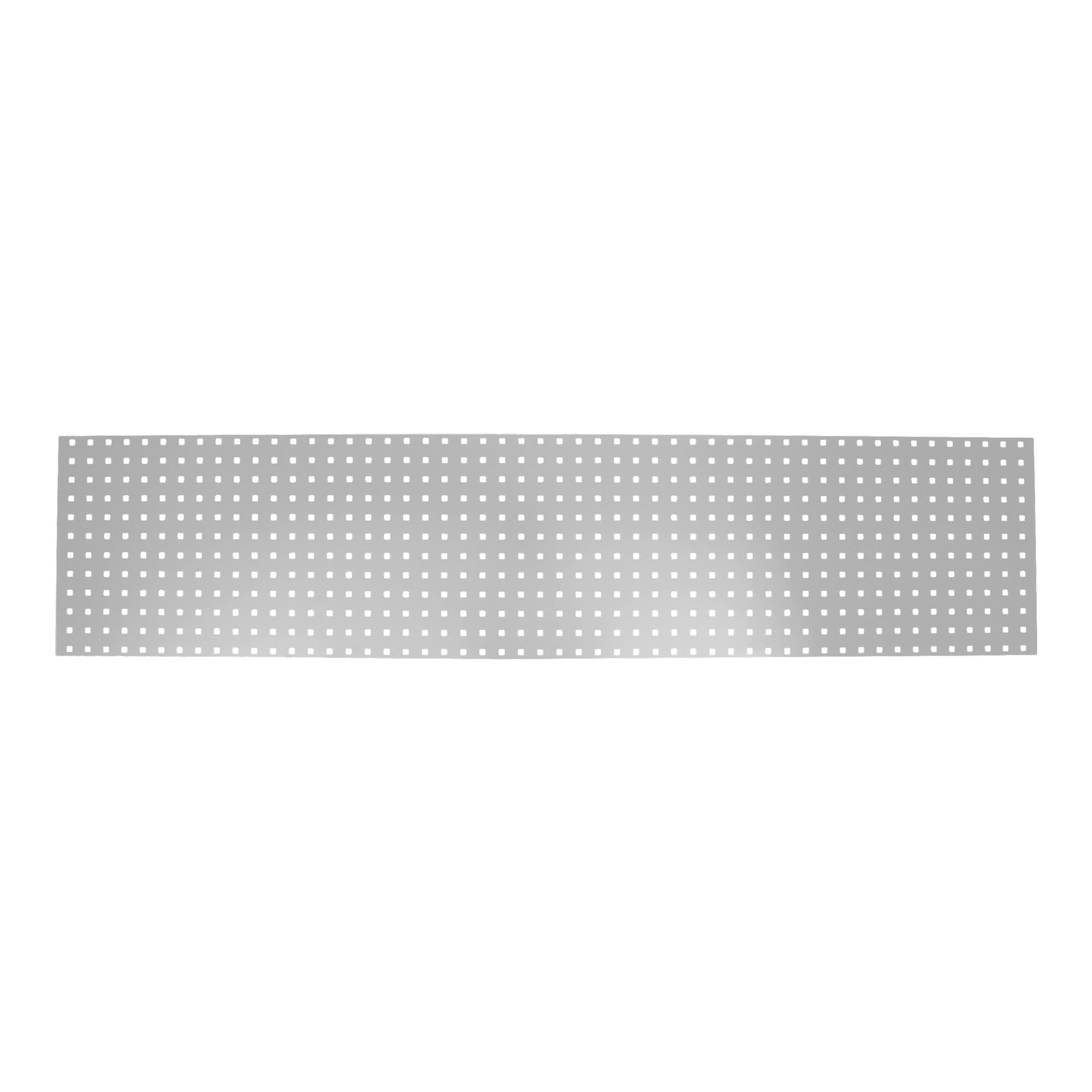 STIER perforated panel for workshop wall 2000x450mm light grey