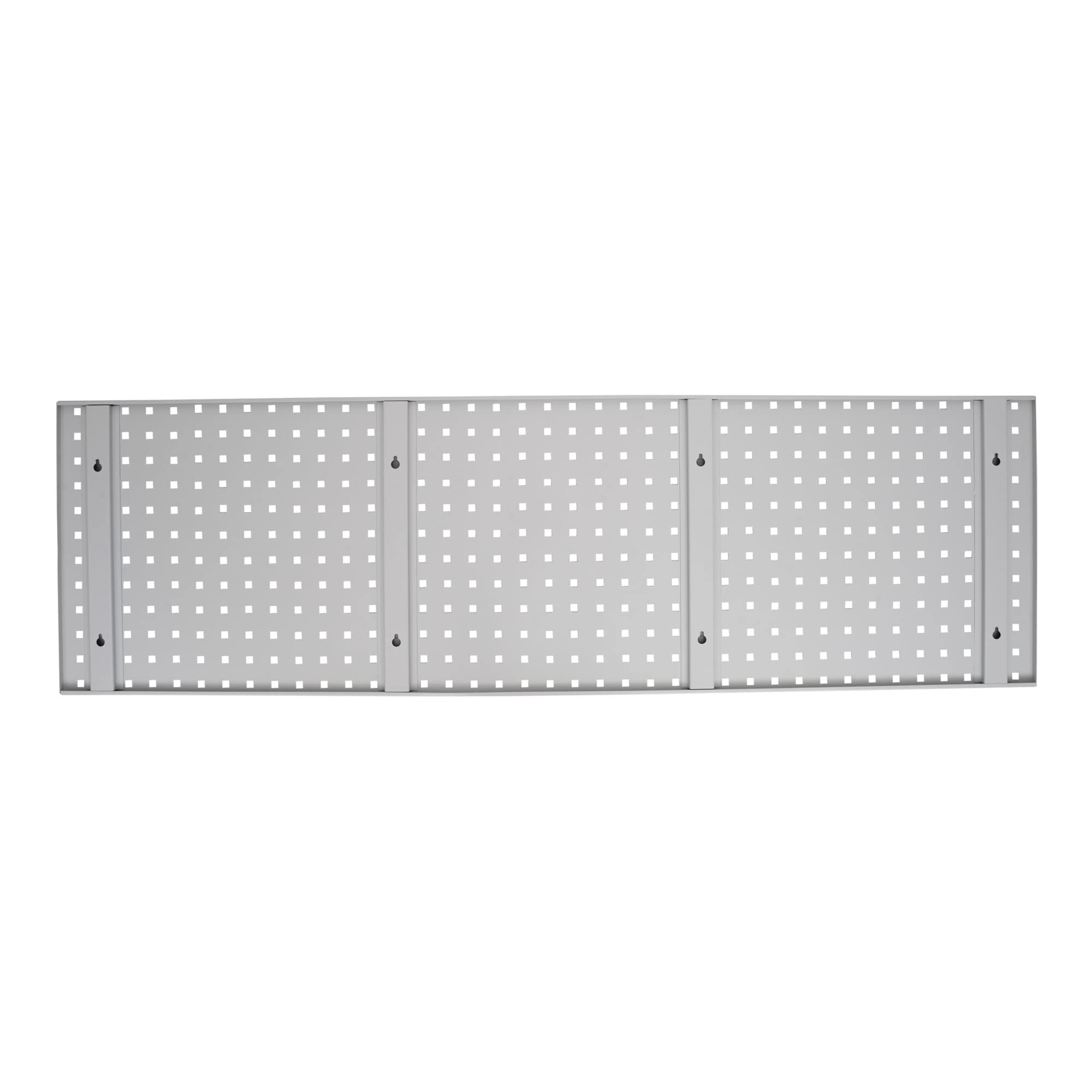 STIER Lochplatte für Werkstattwand 1500x450mm lichtgrau
