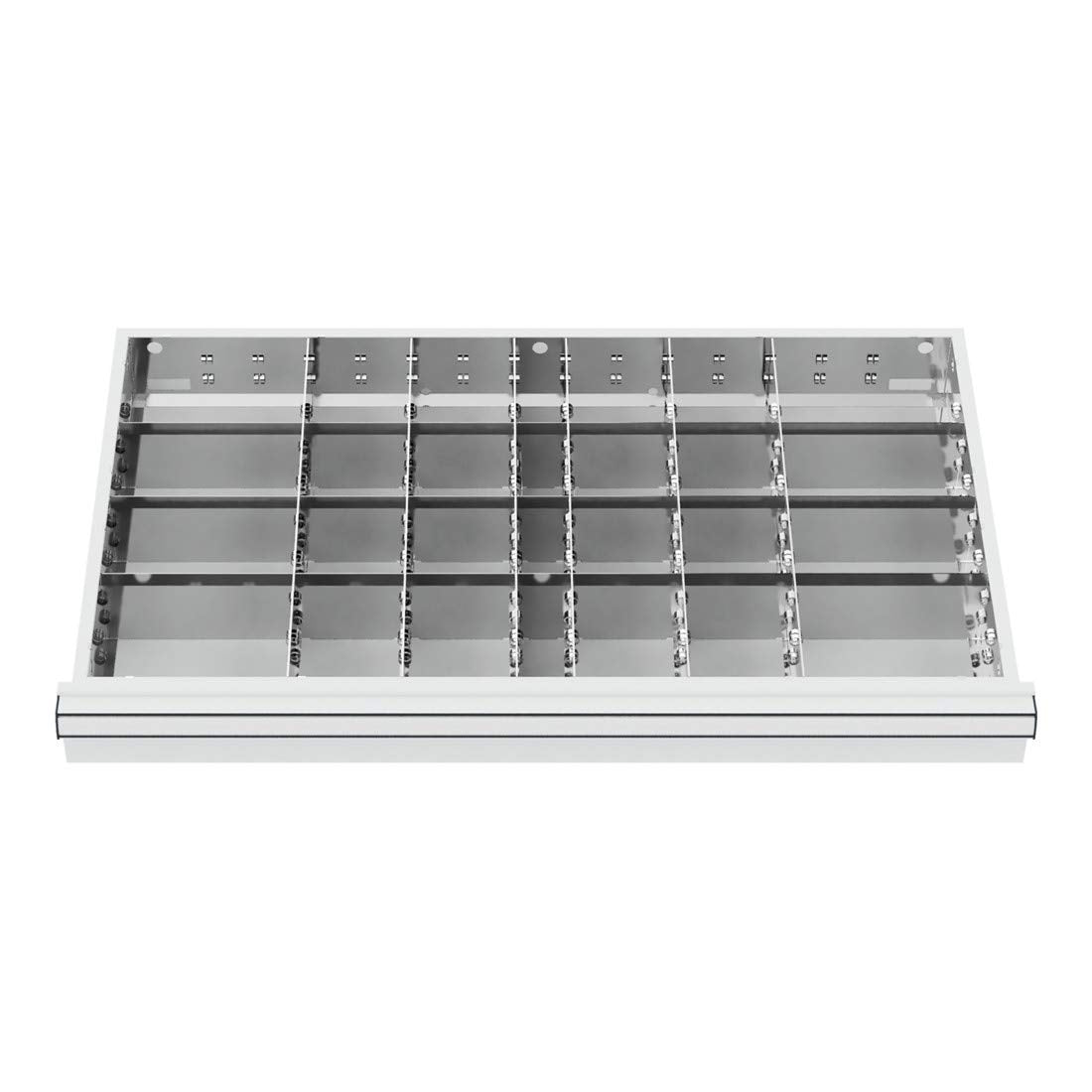 STIER Schubladeneinteilung Metalleinteilung BLH 100/125 mm Innenmaß 800x450 mm