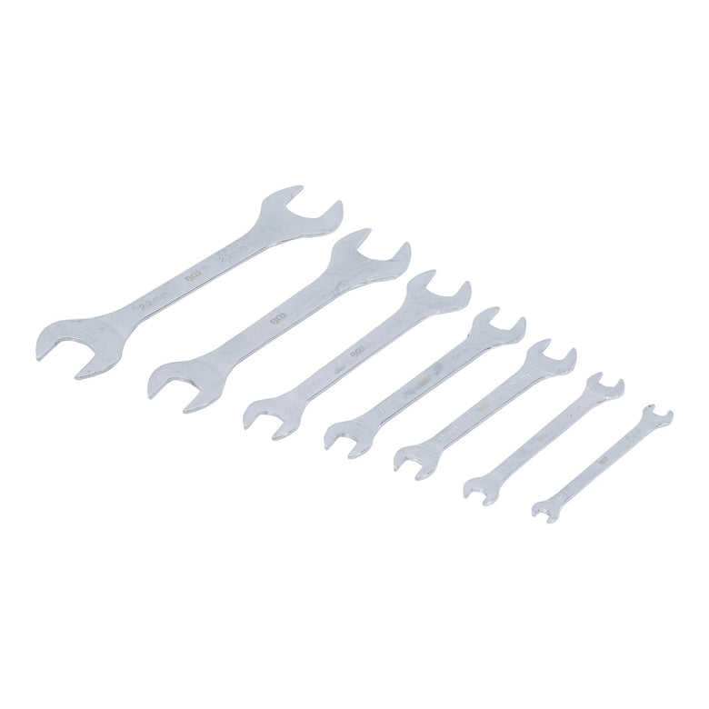 BGS Doppel-Maulschlüssel-Satz extra flach SW 6 - 23 mm 7 teilig