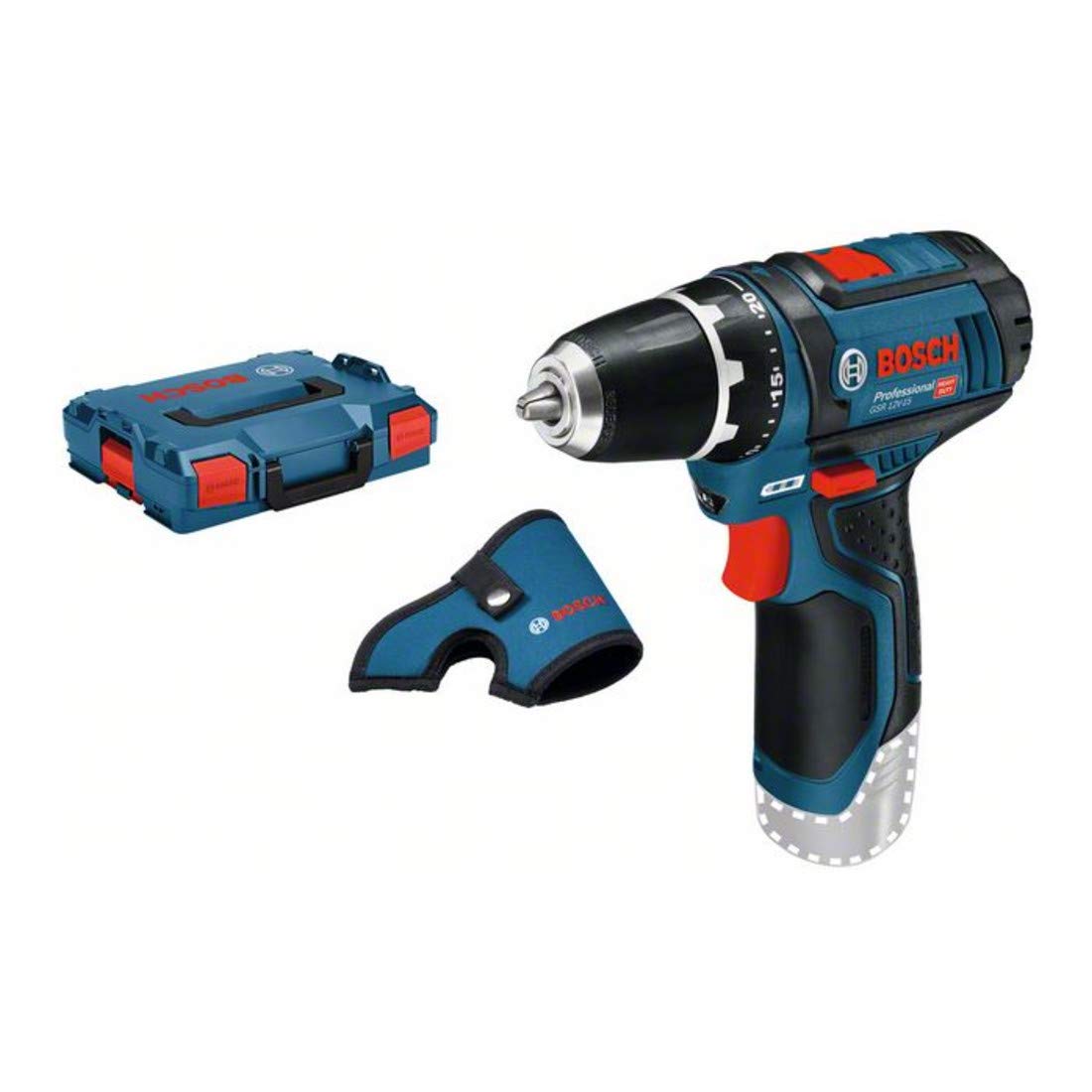 Bosch Akku-Bohrschrauber GSR 12V-15 Solo Version L-BOXX