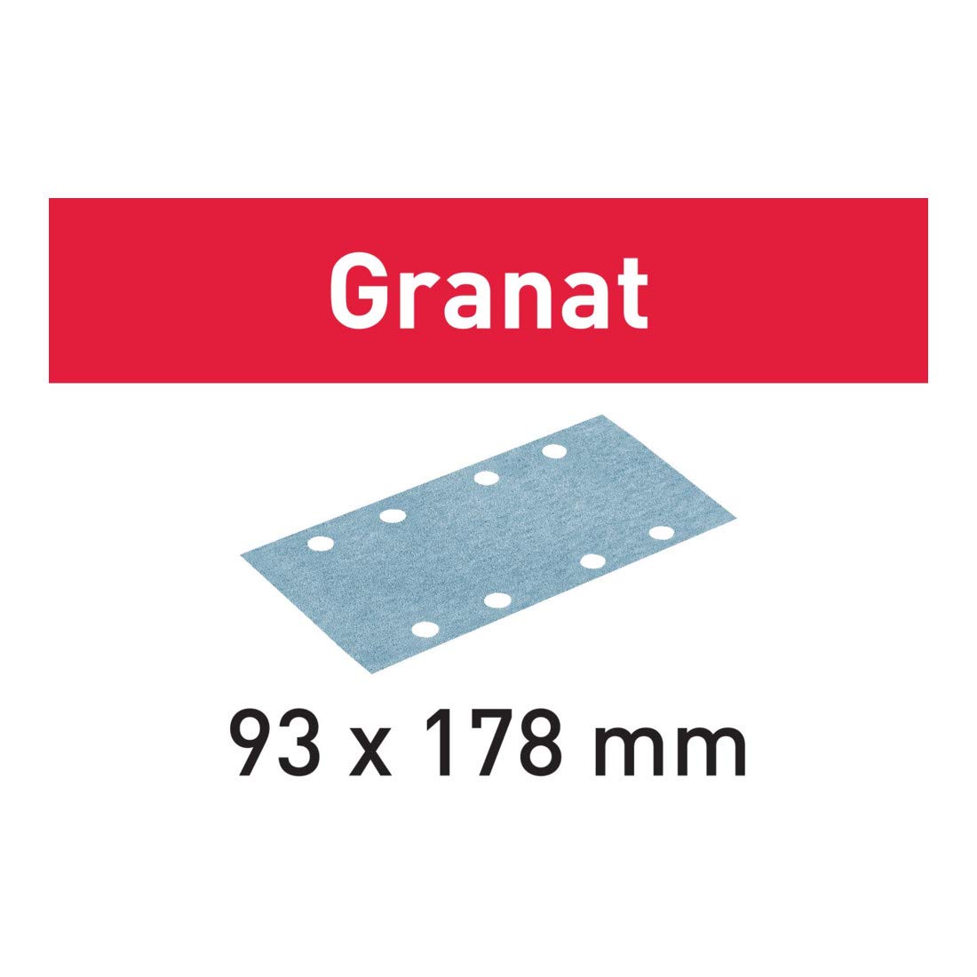Festool Schleifstreifen STF 93X178 P120 GR Granat 100 Stk