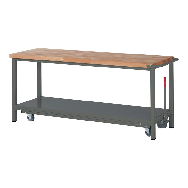 STIER Premium workbench with abs. chassis WxDxH 1500x700x880 mm