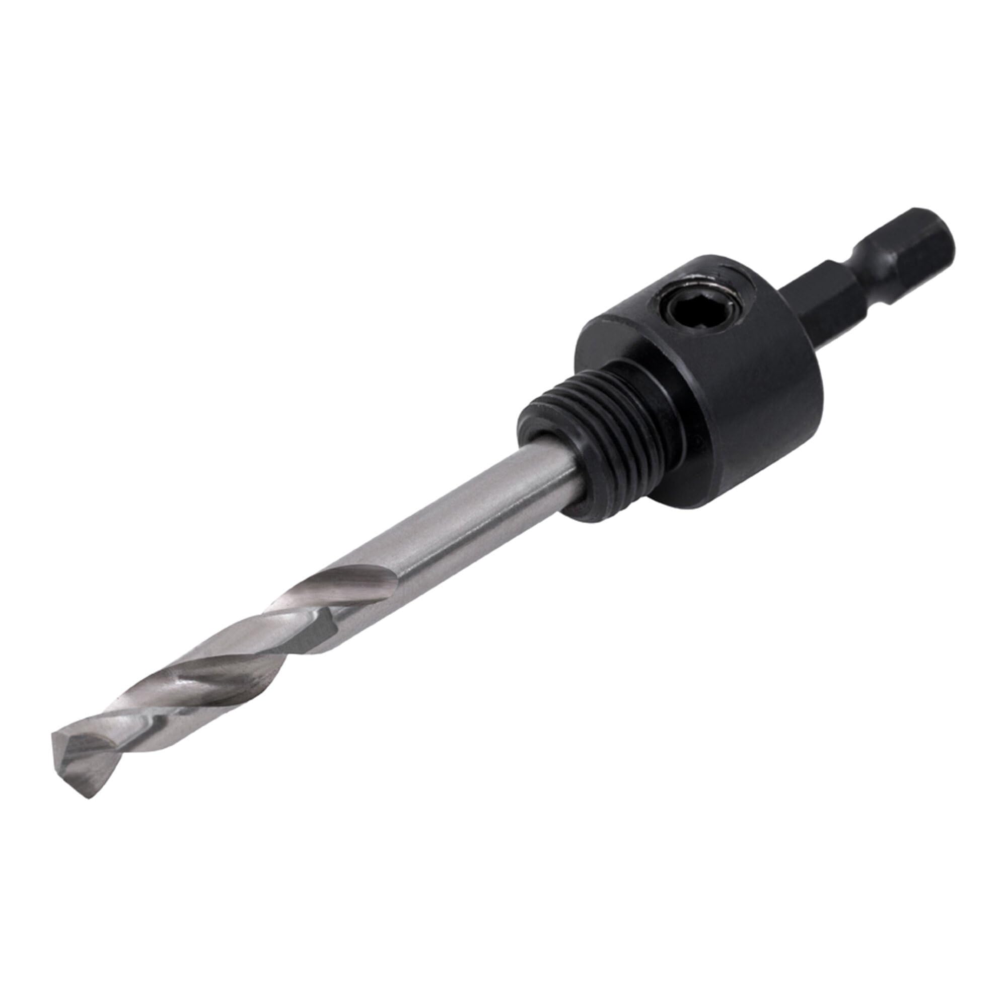 STIER 1/4" HEX adapter 1/2" 20 UNF for hole saws 14-32 mm including Allen key
