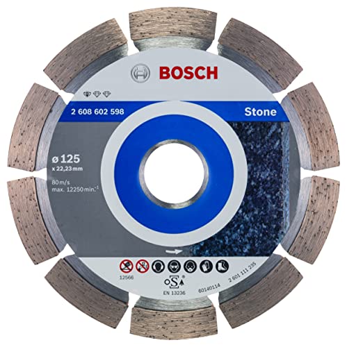 Bosch Diamanttrennscheibe Standard for Stone 125 x 22,23 x 1,6 x 10 mm
