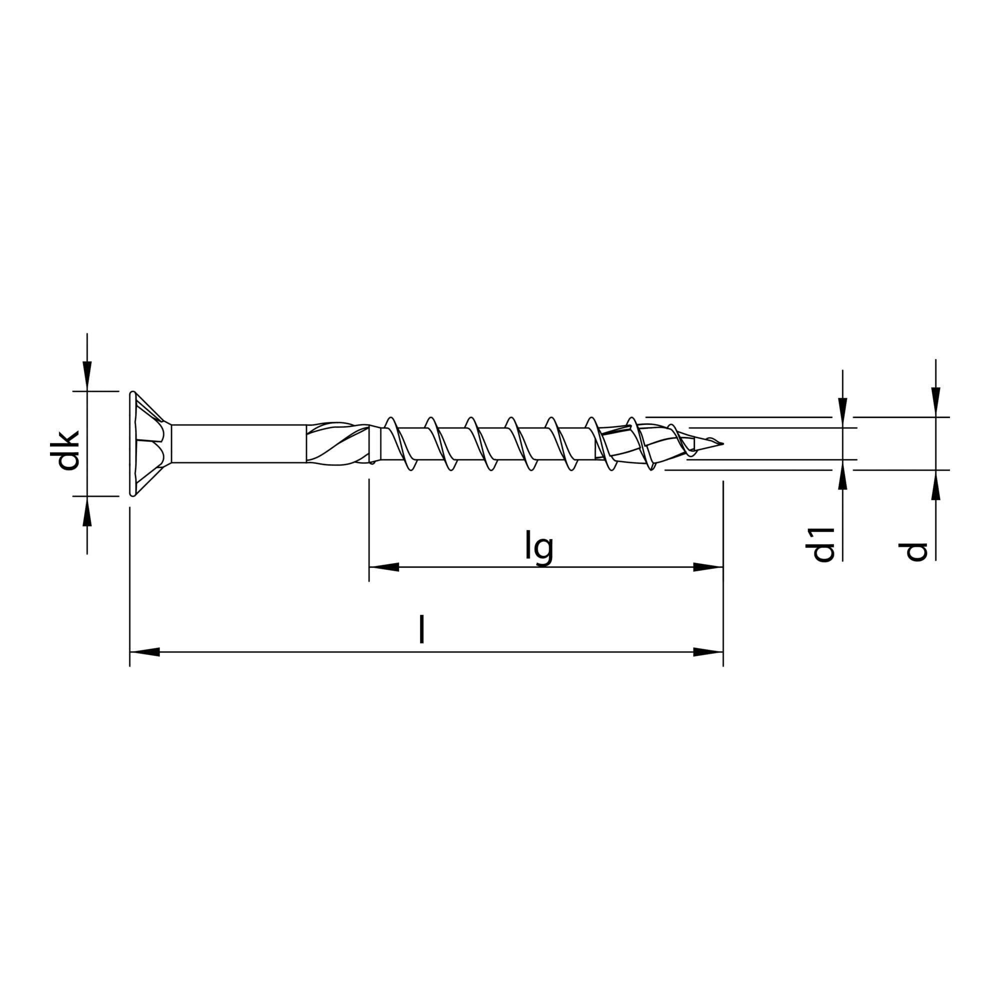 HECO-TOPIX-plus 6,0 x 100, Senkkopf, HECO-Drive, TG, A3K 100 Stk