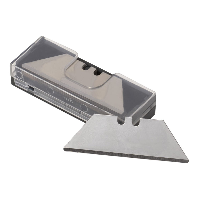 STIER Trapezklinge für Klappmesser 10 Stück geschärft 19 x 61 mm Wechselklingen