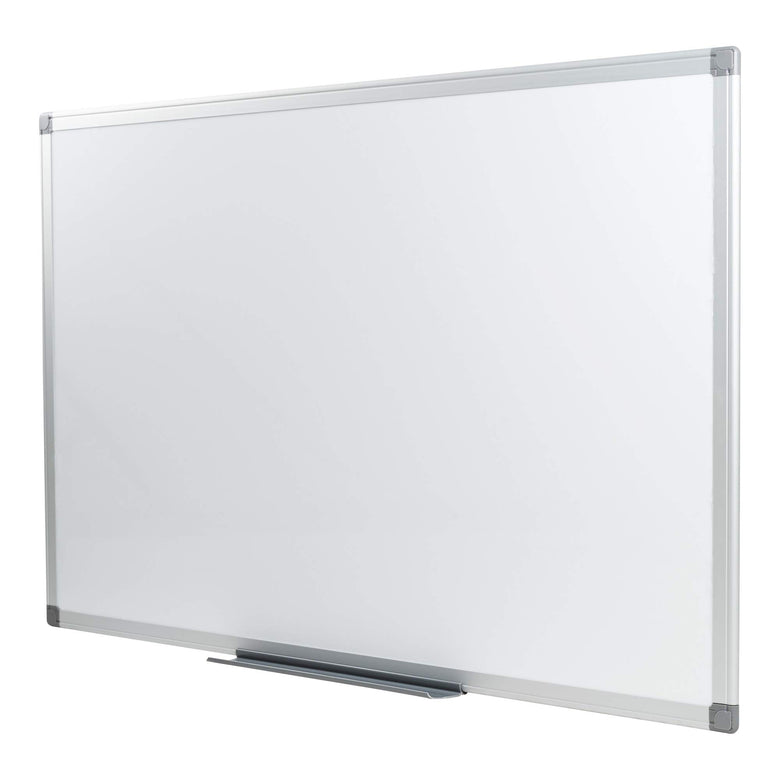 STIER Whiteboard magnetisch mit Alu-Rahmen