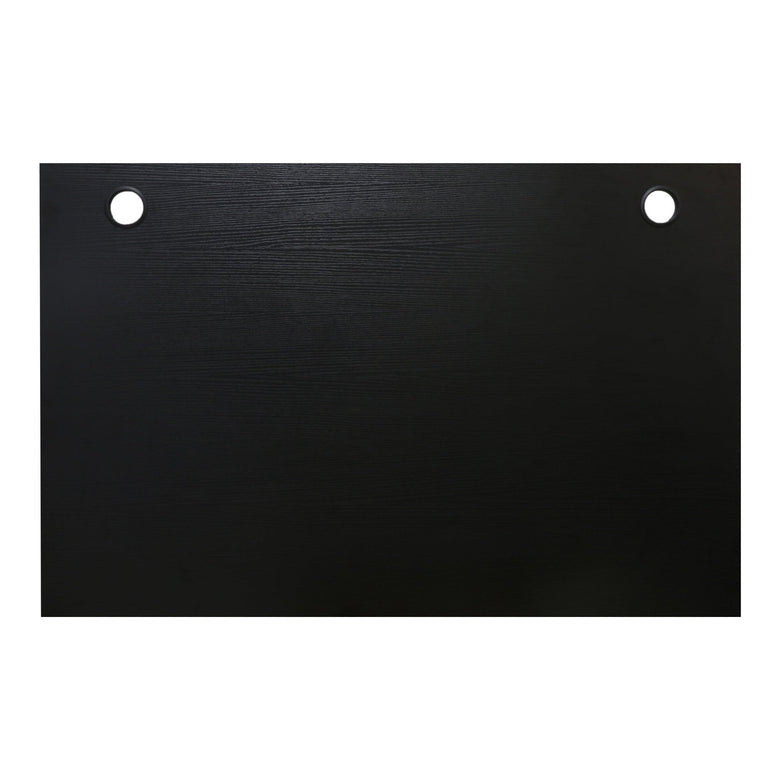 STIER Schreibtischplatte 160x80cm schwarz melaminbeschichtet tabletop 25mm dick