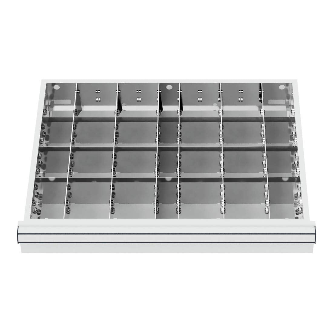 STIER Schubladeneinteilung Metalleinteilung BLH 150/175 mm Innenmaß 600x450 mm