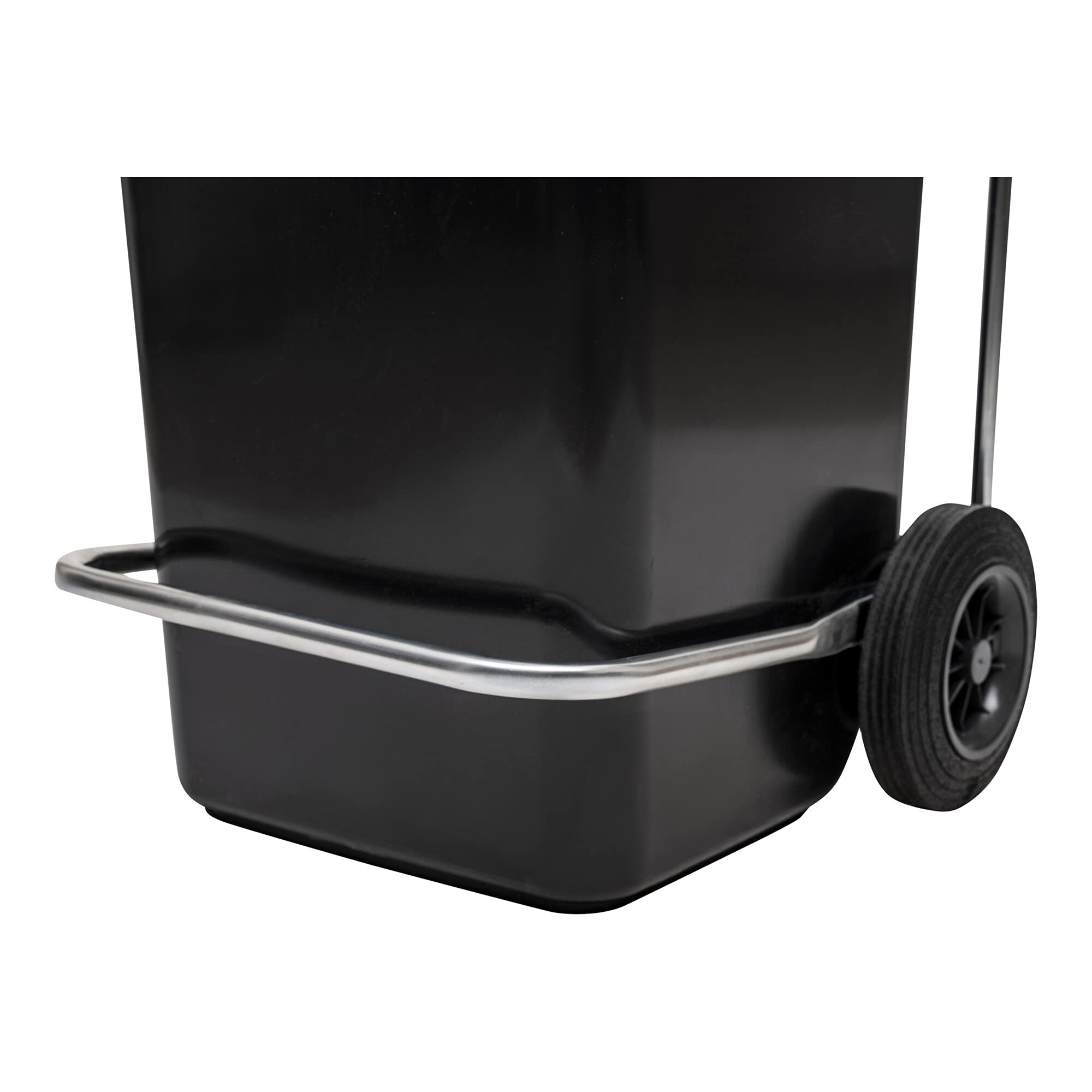 STIER foot pedal lid opener for large waste containers 240 l easy to retrofit without