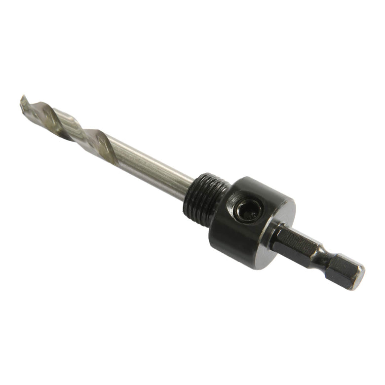 STIER 1/4" HEX adapter 1/2" 20 UNF for hole saws 14-32 mm including Allen key
