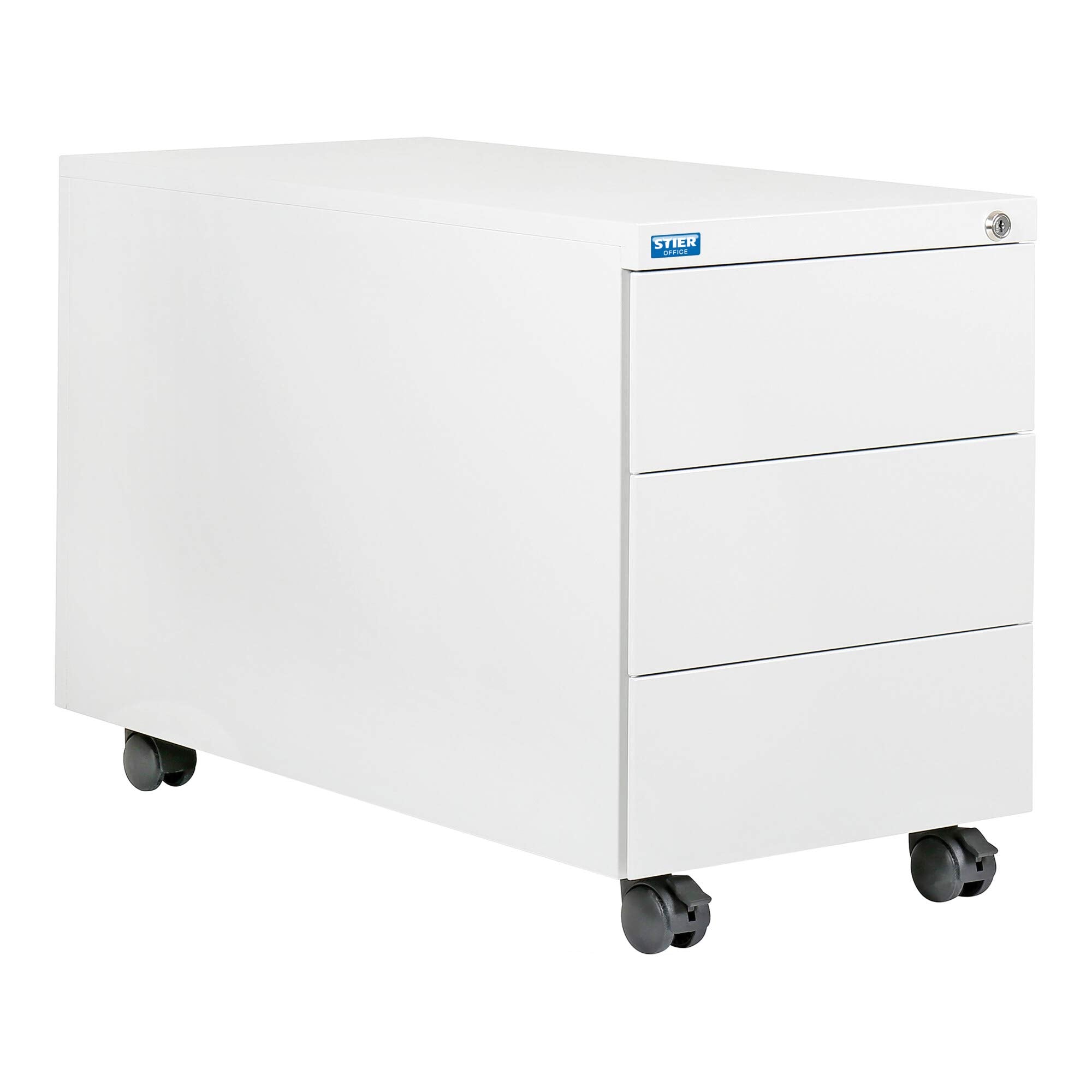 STIER mobile container with 3 drawers 550x390x590mm