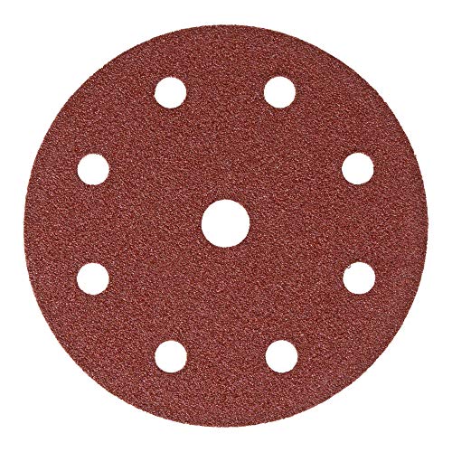STIER Schleifscheiben Holz D125 8-Loch Körnung P60 bis P180 Schleifmop