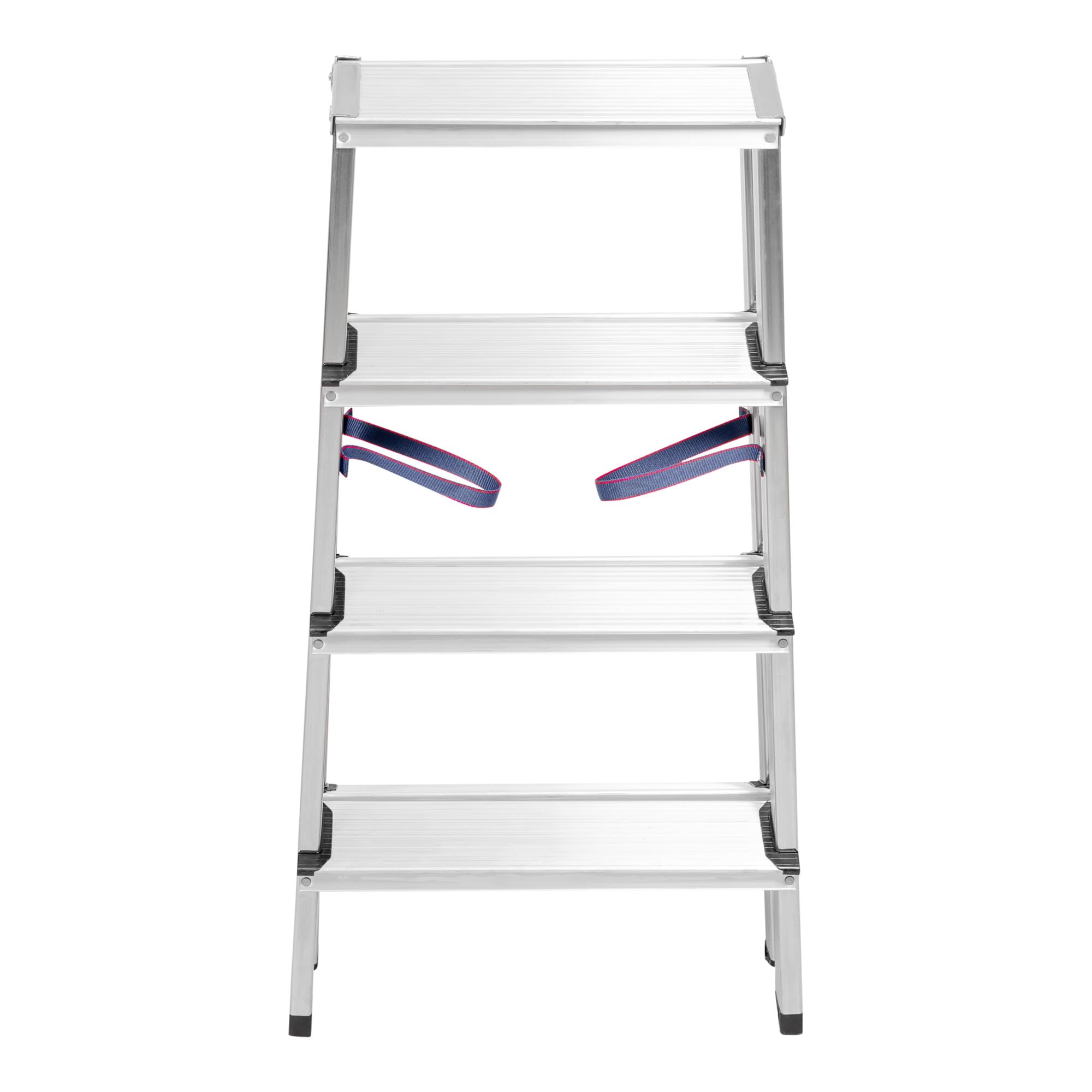 STIER Stepladder 2x4 steps double-sided accessible light robust Safe