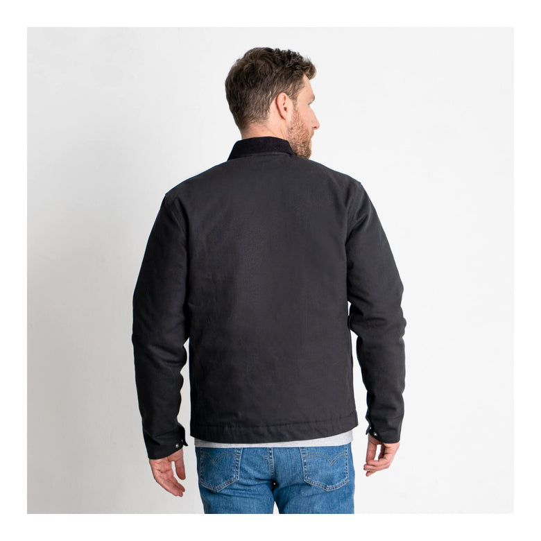 STIER Heavy Work Jacket Padded bci cotton S Black