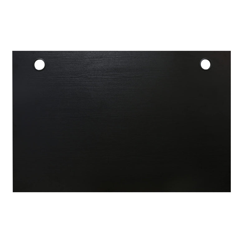 STIER Schreibtischplatte 160x80cm schwarz melaminbeschichtet tabletop 25mm dick
