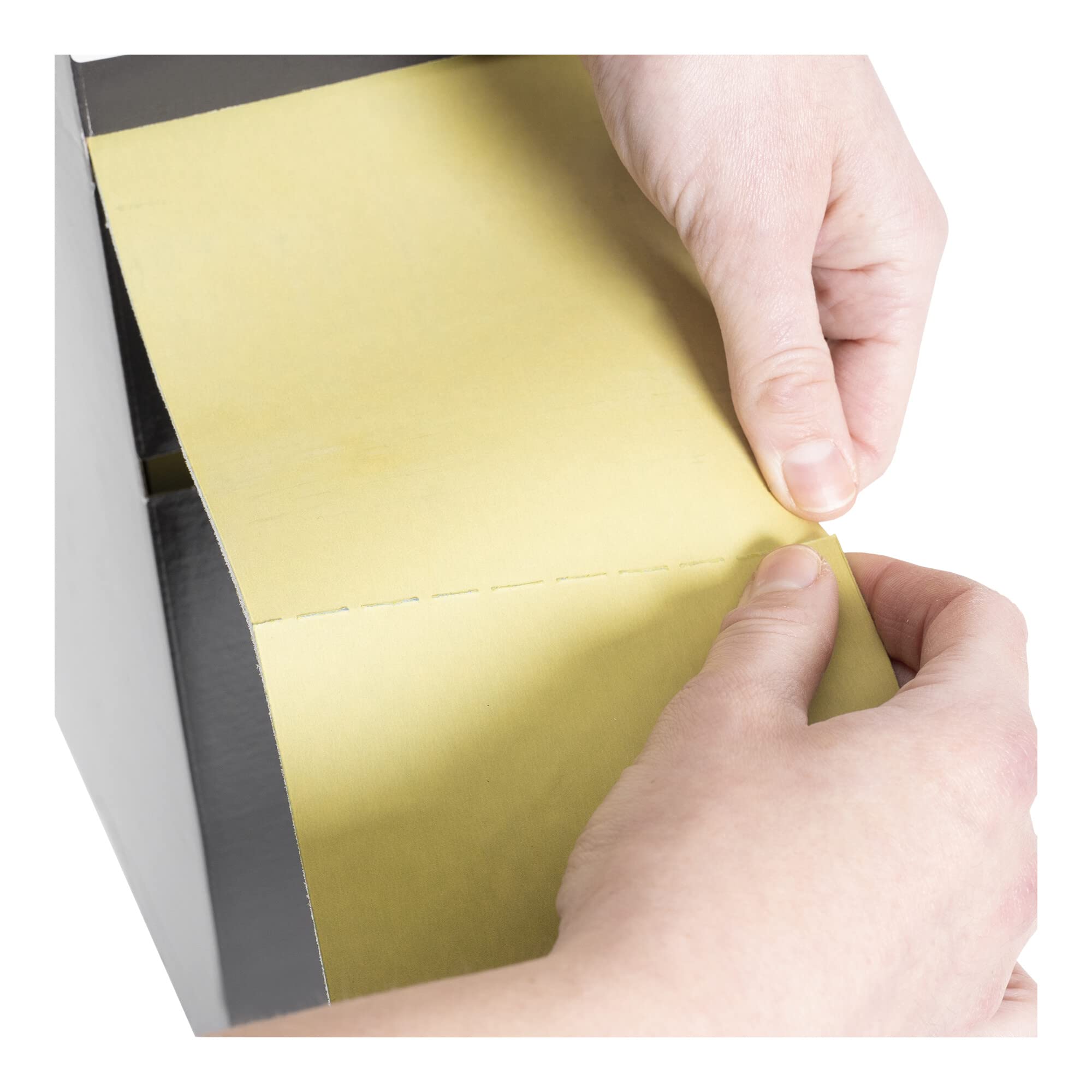 STIER sandpaper on foam backing P320 115x92mm Roll length: 25m Profile