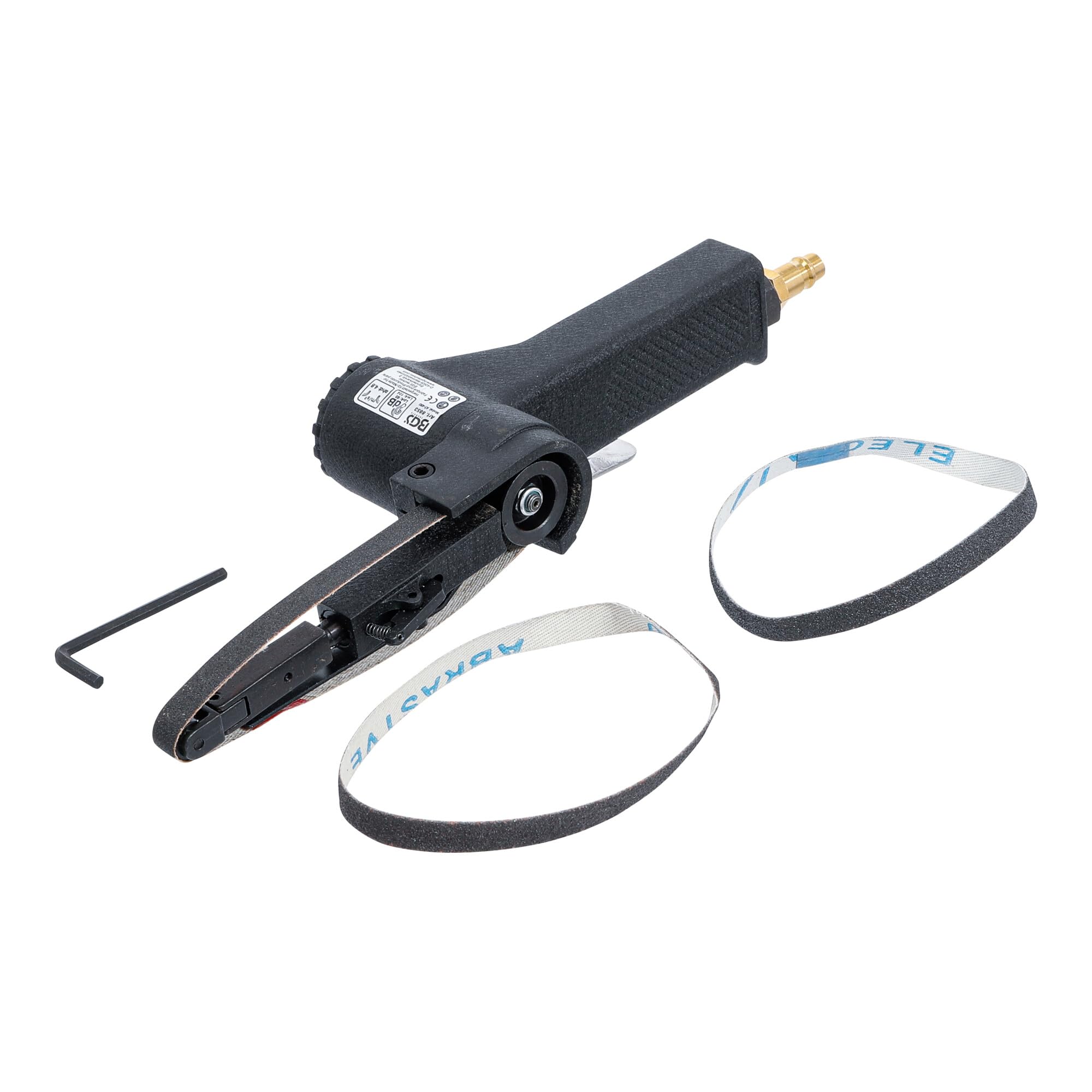 BGS Druckluft-Bandschleifer für 10 mm Schleifbänder