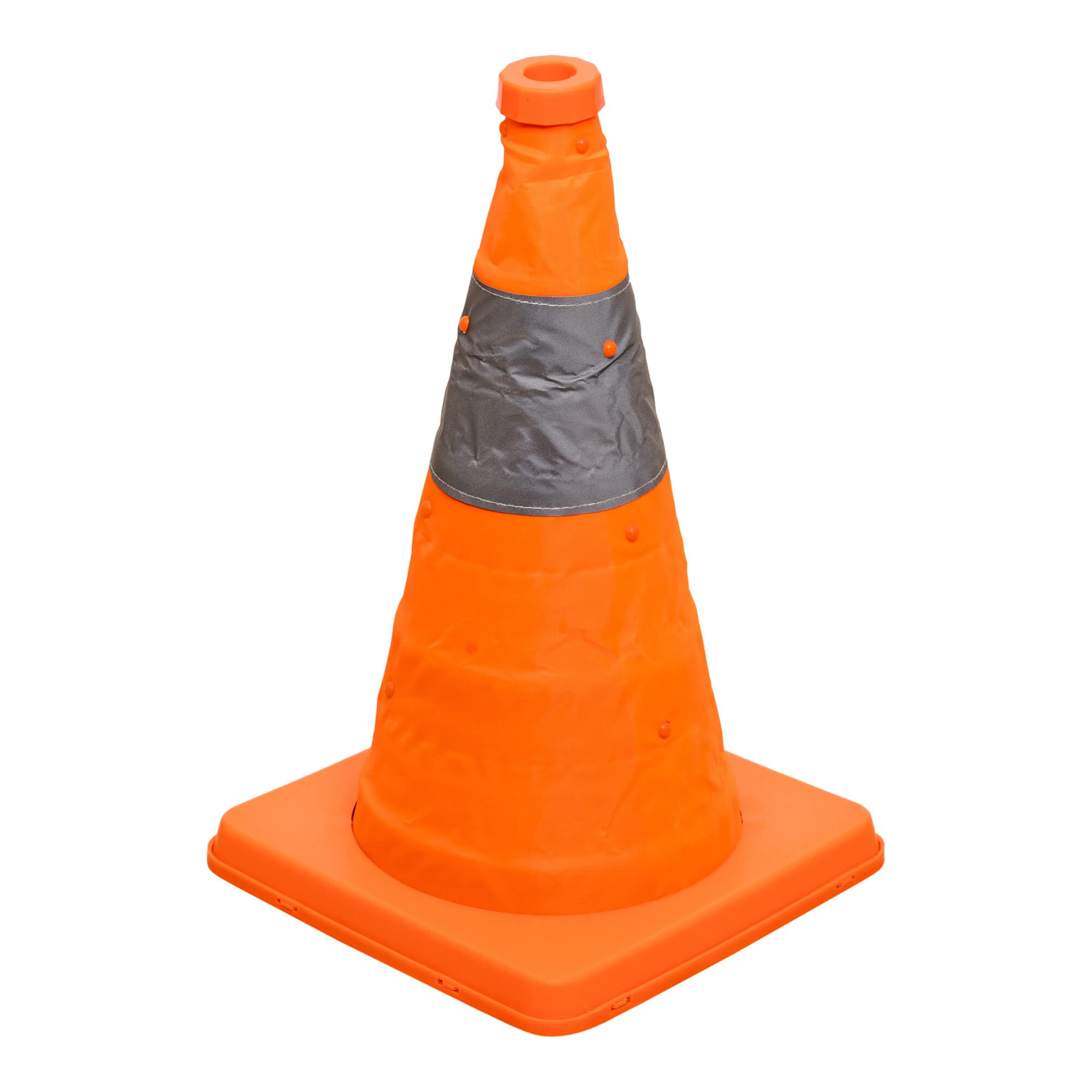 STIER Foldable traffic cone 420 mm 1 strip 5 pcs traffic cone warning cones