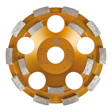Eibenstock Diamant-Schleifteller Ø 125 mm -Standard- für Beton (gold)