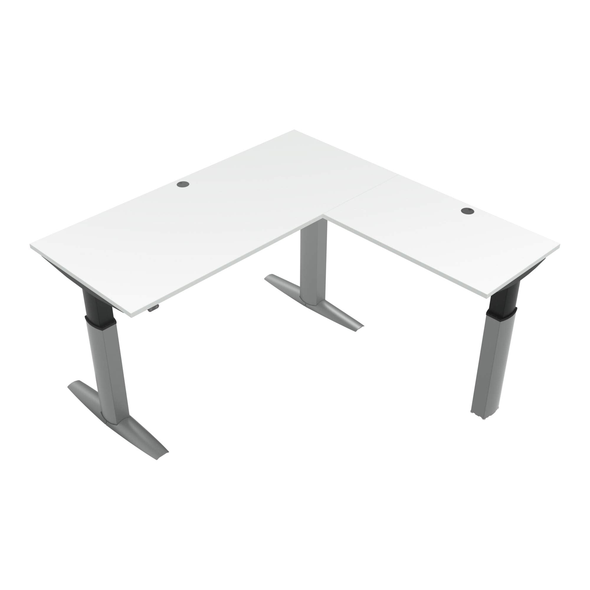 STIER height-adjustable corner desk electric ergonomic various colors