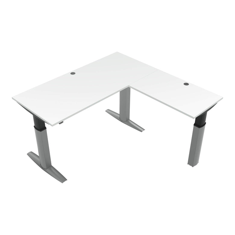 STIER height-adjustable corner desk electric ergonomic various colors