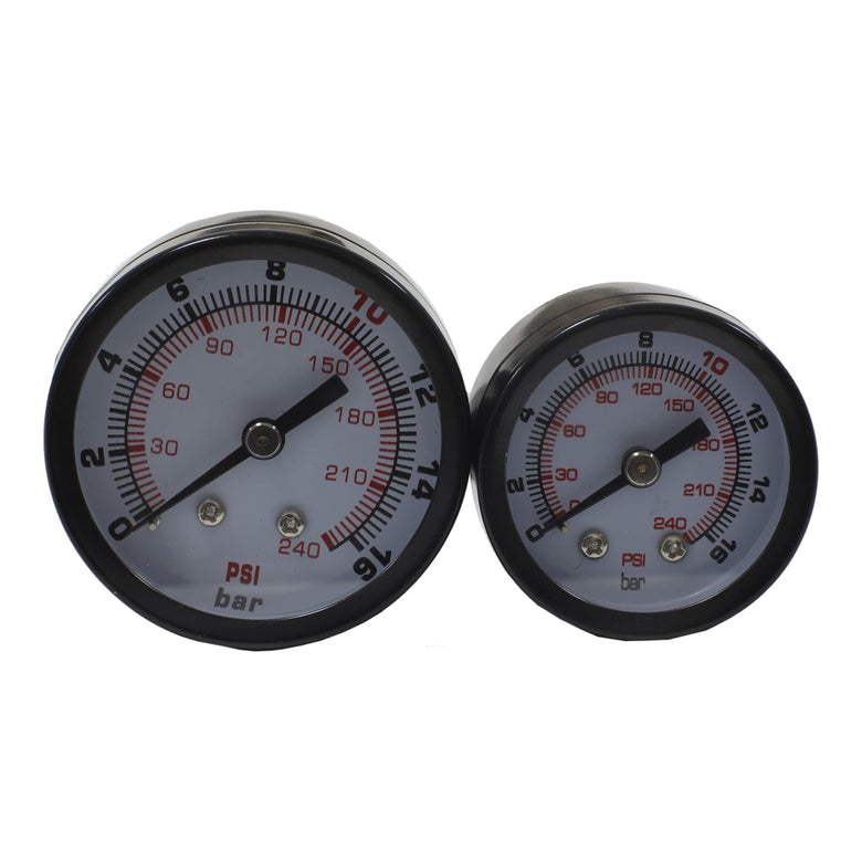 STIER pressure gauge for compressor LKT 200-8-24 oil-free and LKT 240-8-24