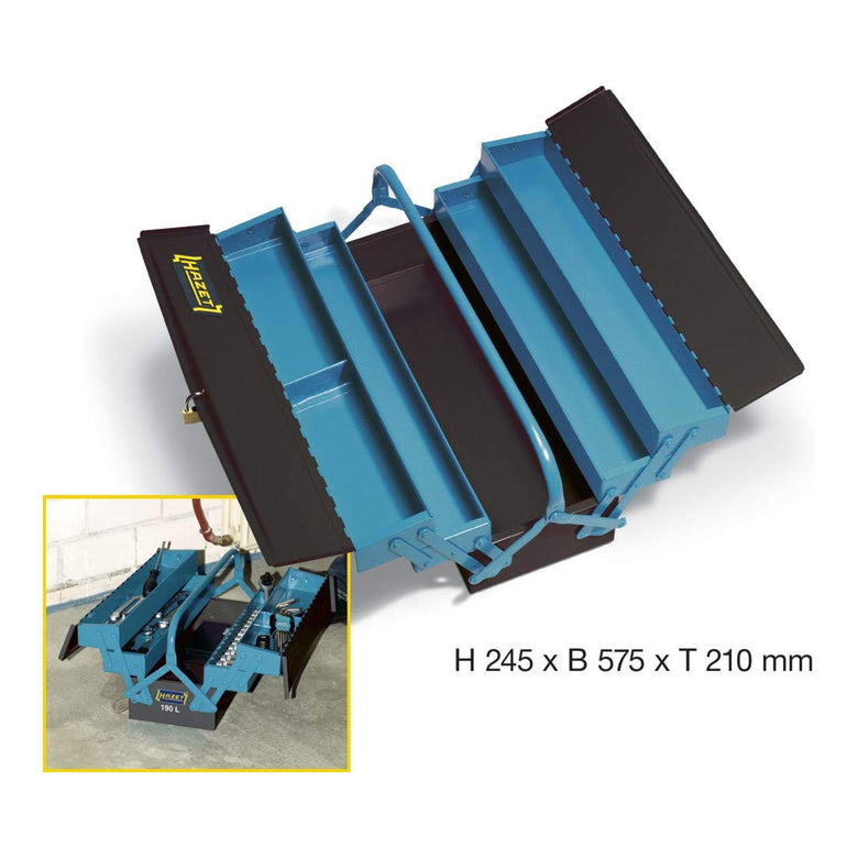 HAZET Metall-Werkzeugkasten, leer 190L