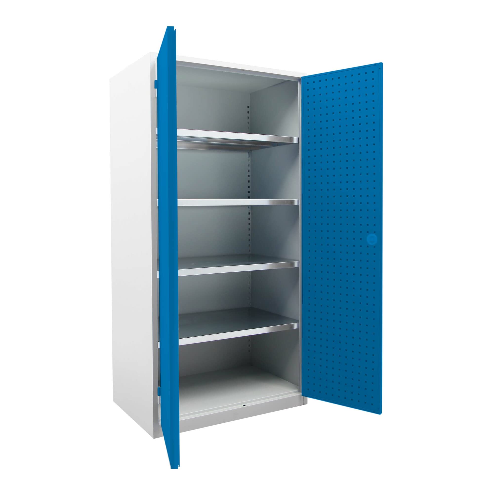 STIER Werkstattschrank LP 1940x1000x600mm enzianblau Werkzeugschrank
