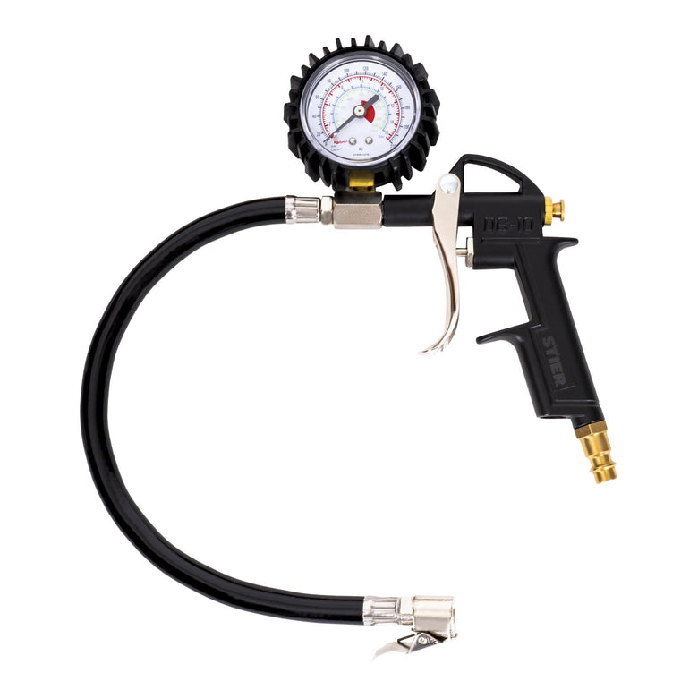 STIER tire pressure gauge SRF measuring range 0 to 15 bar pneumatic tire gauge